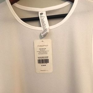 Fabletics New white workout top